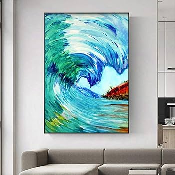 絵画癒しの絵　水彩画　ハワイのパワースポット 絵画癒しの絵 水彩画 ハワイのパワースポット 絵画癒しの絵