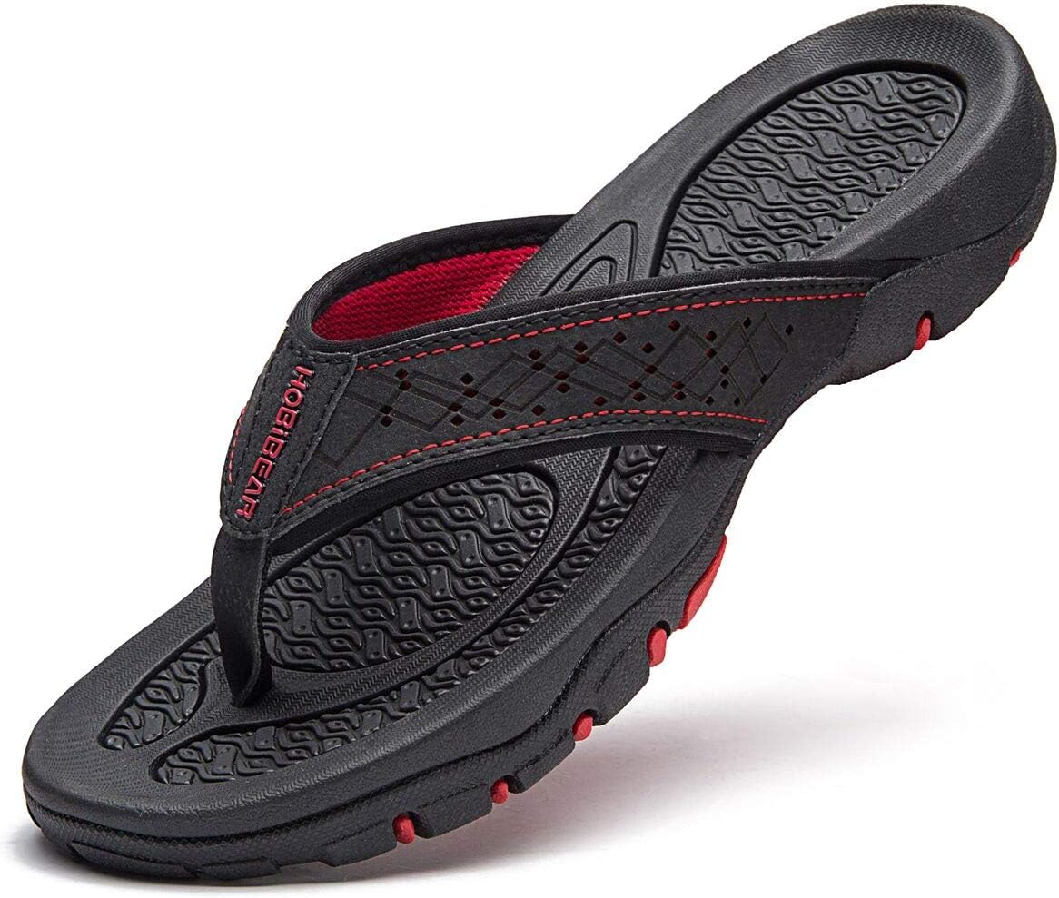 GUBARUN Mens Sport Flip Flops Comfort Casual Thong Sandals Outdoor