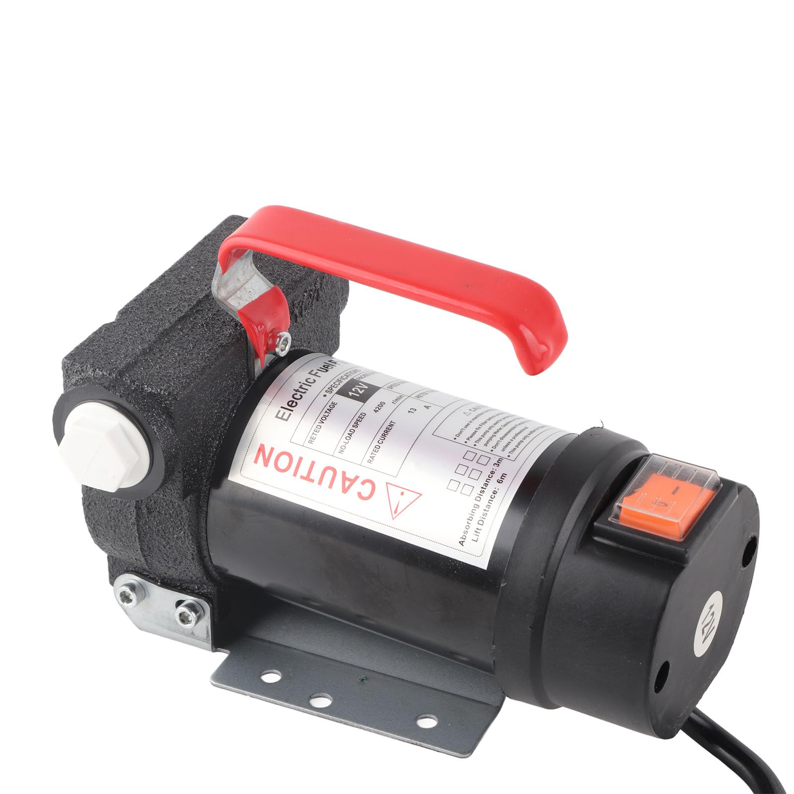 Dioche Succión 12V Portátil Nueva Bomba Extractora de Fluido Eléctrica de 12V - Transferencia Eficiente de Aceite y con Válvula de Derivación Incorporada - Bomba Portátil y Versátil para el Hogar,