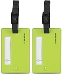 Travelon 02040-910 Set of 2 Luggage Tags, Berry, One Size