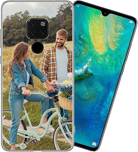 Miniatura 2 de Funda personalizada de fotos para Huawei Mate 20, caja personalizada de silicona a prueba de golpes suave caramelo personalizado teléfono caso