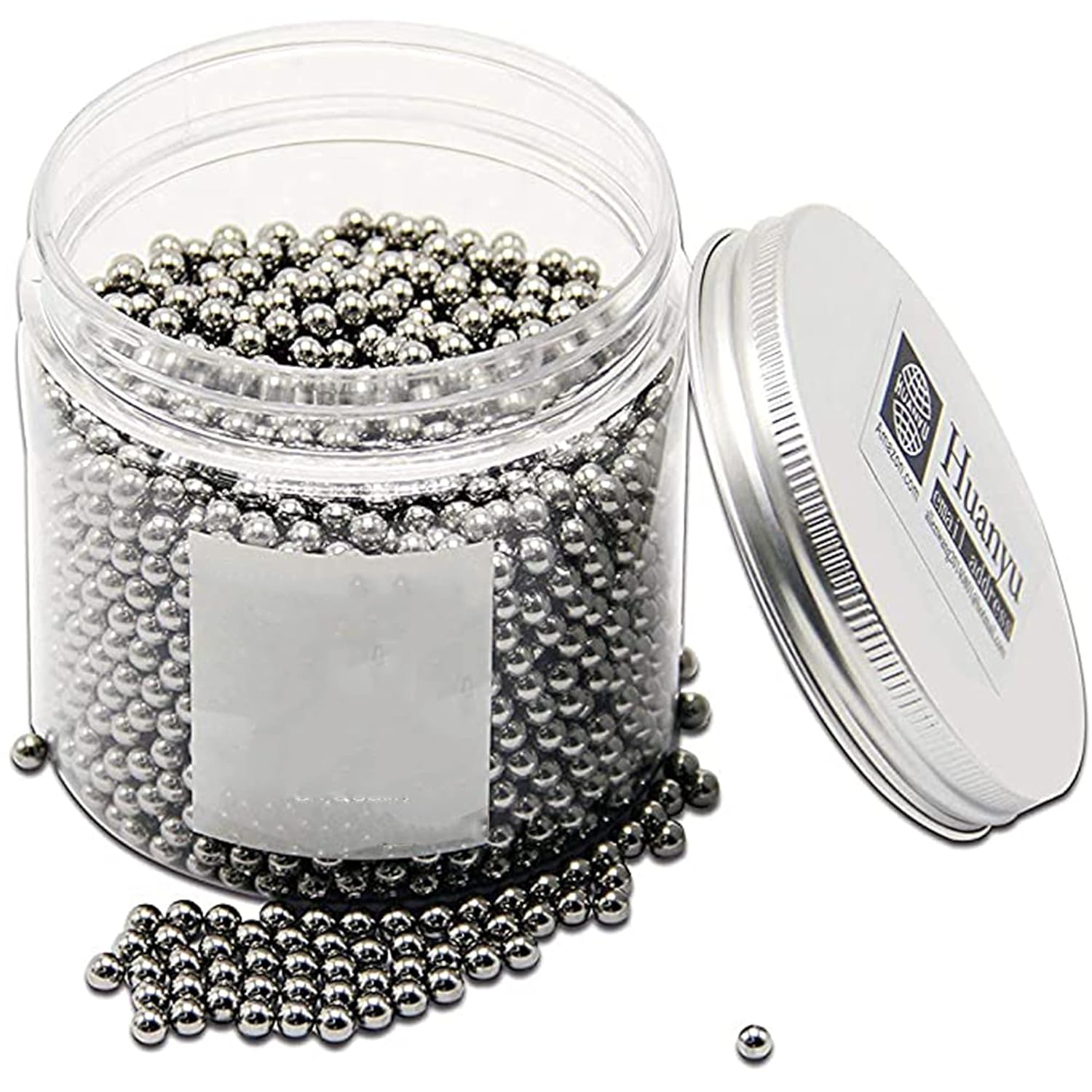 Huanyu 316 Stainless Steel Grinding Balls Lab Ball Mill Grinding Media 1KG (5mm)