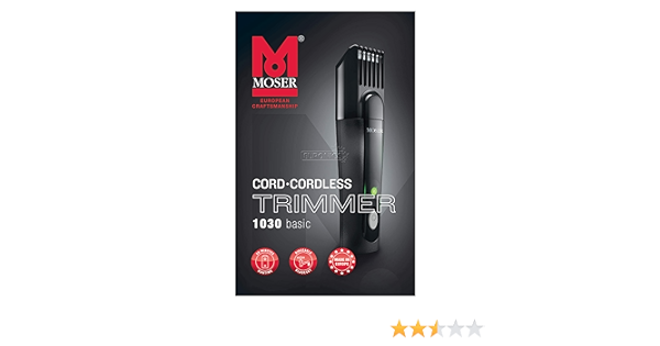 moser trimmer 1030