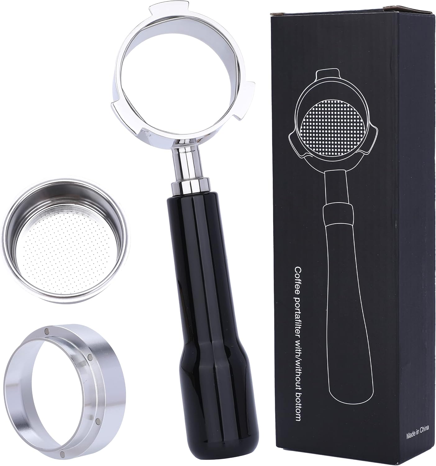 51mm Portafilter for Delonghi Dedica EC680/EC685, 51mm Bottomless