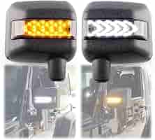 Amazon.com: KMFCDAE LED Side Mirror with Amber Sequential