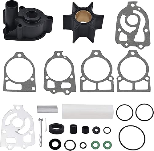 Miniatura 3 de 96148A8 Kit de impulsor de bomba de agua para motores fueraborda Mercury Mariner de 2 tiempos y unidades MerCruiser R MR Alpha One 46-96148A8