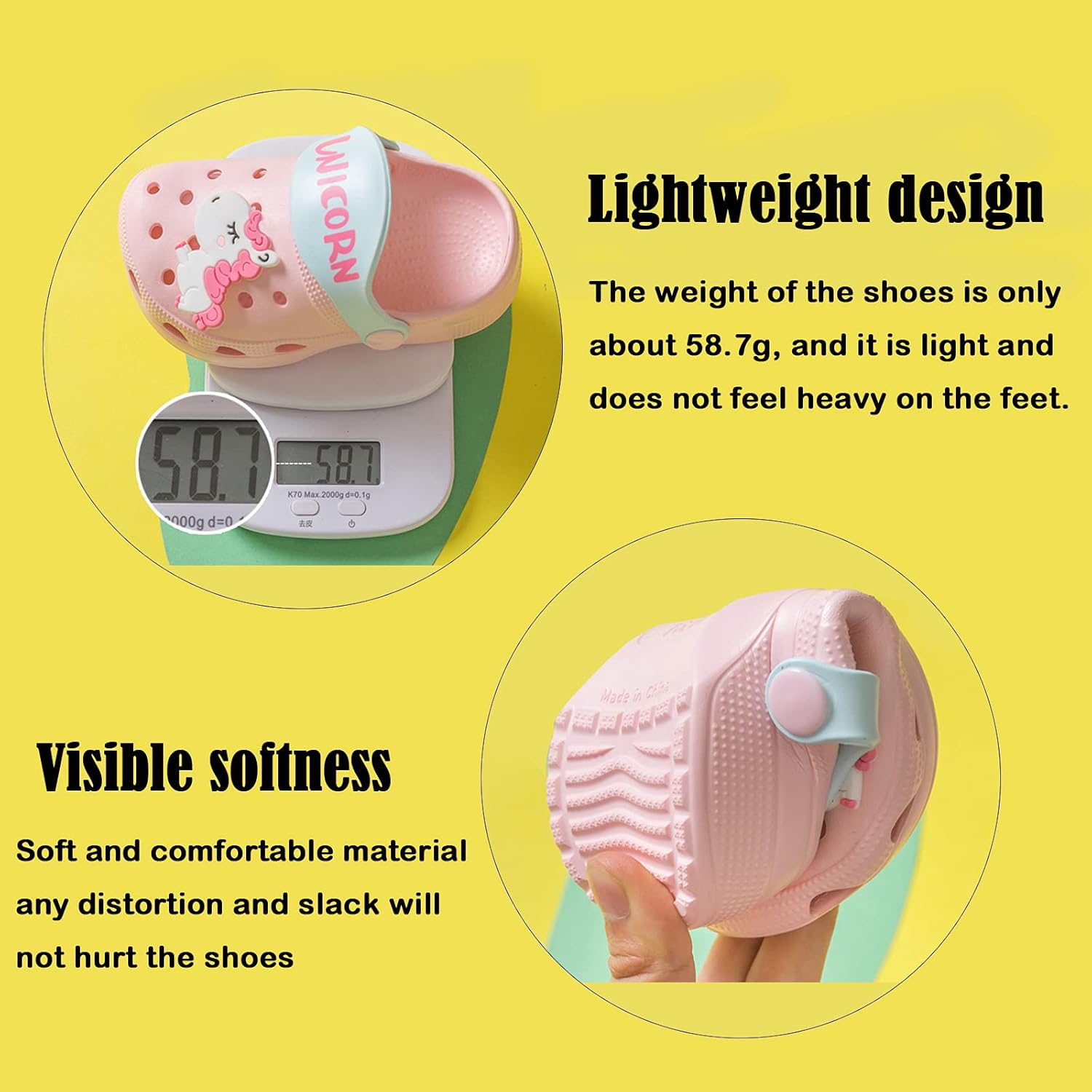  | Toddler Little Kids Unicorn Shower Pool Slide Sandals Non-Slip Summer Slippers Lightweight Beach Pool Water Shoes for Girls and Boys (Toddler/Little Kids) | Clogs & Mules