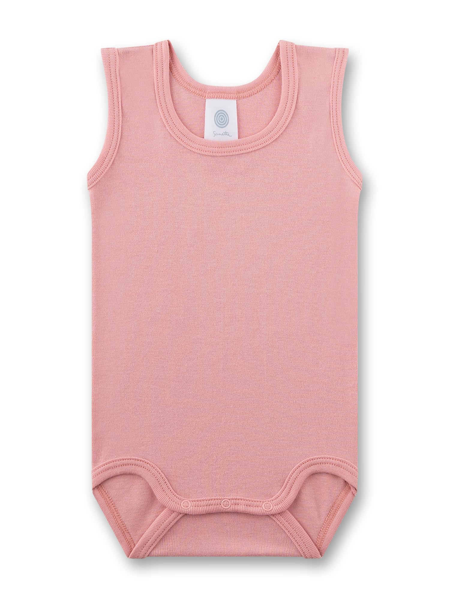 Sanetta Baby-Bodys (3er-Pack) ohne Arme Dots | Hochwertiger und nachhaltiger Body für Mädchen aus 100% Bio-Baumwolle.