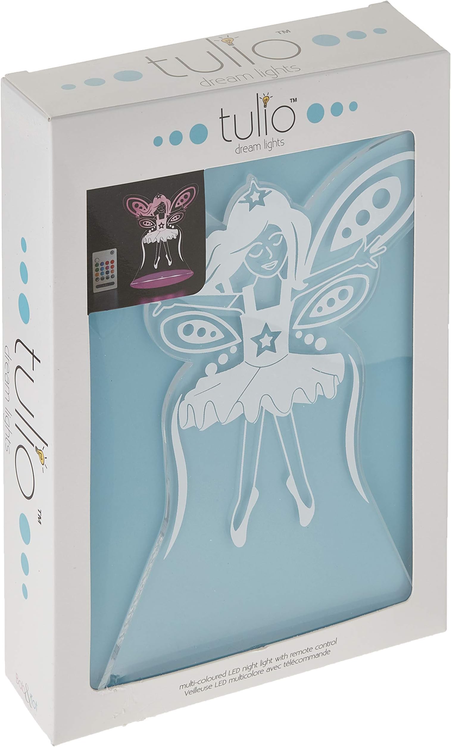 TulioDream Lights Night Light - Best Color Changing Kids Table Lamp for Boys/Girls, Remote Control, USB Power, 12 Colors for Bedroom or Décor