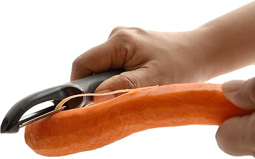 Miniatura 3 de Norpro 110 Grip-EZ Products descorazonador de manzanas, Pelador, talla única , Negro