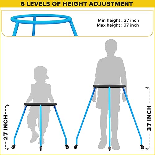 Miniatura 2 de Ultraverse Entrenador de patinaje sobre ruedas, ayuda de aprendizaje de patinaje y soporte con altura ajustable para adultos y niños, niños o niñas,