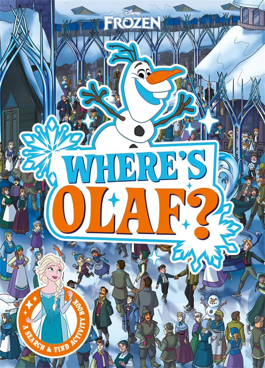 Where's Olaf?: A Disney Frozen search-and-find book