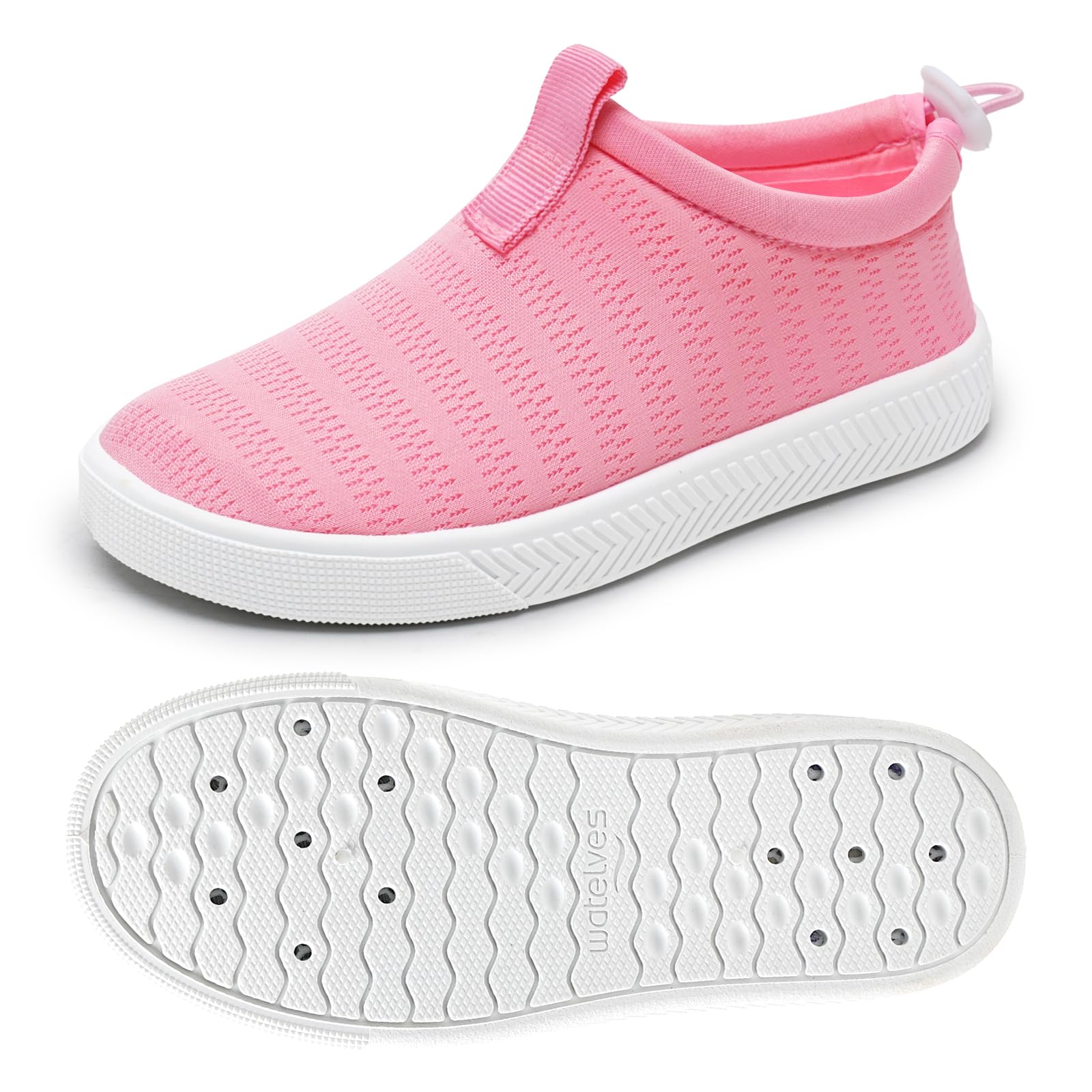 WateLves Toddler Water Shoes Kids Boys and Girls Quick Dry Water Sneakers Slip On Aqua Swim Shoes for Beach Daily Walking