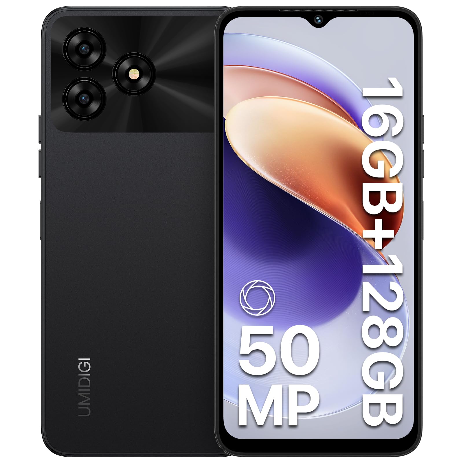 umidigi smartphone 16gb 50mp 5000mah 66