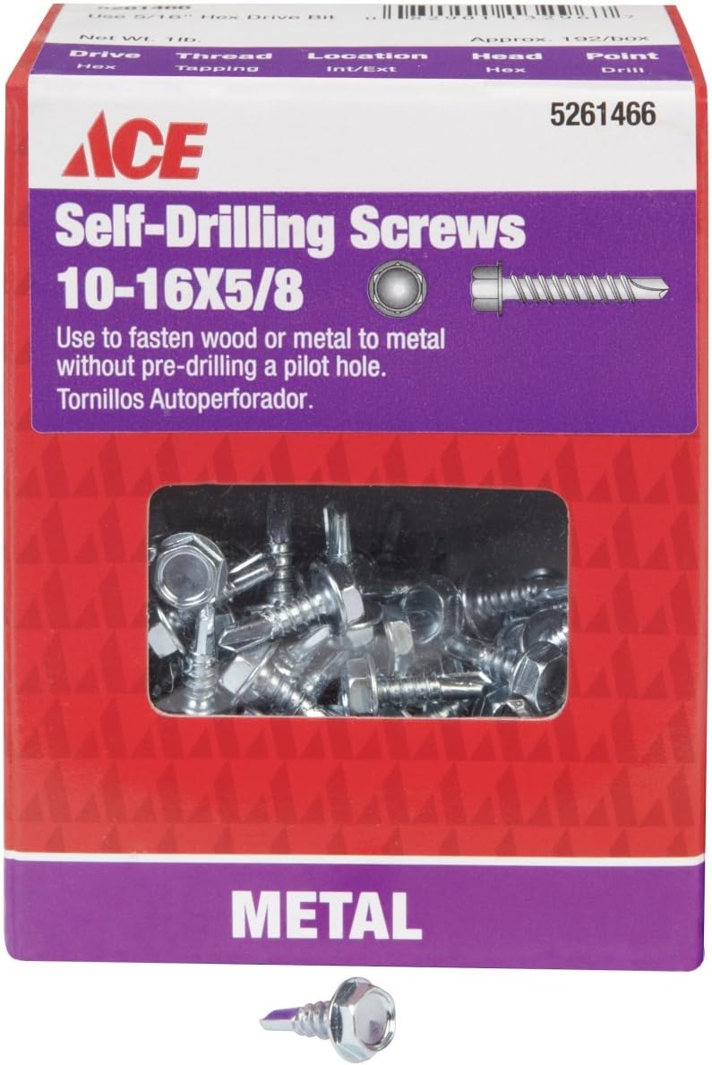 Ace Self Drilling Sheet Metal Screw, SelfTapping Screws Amazon Canada