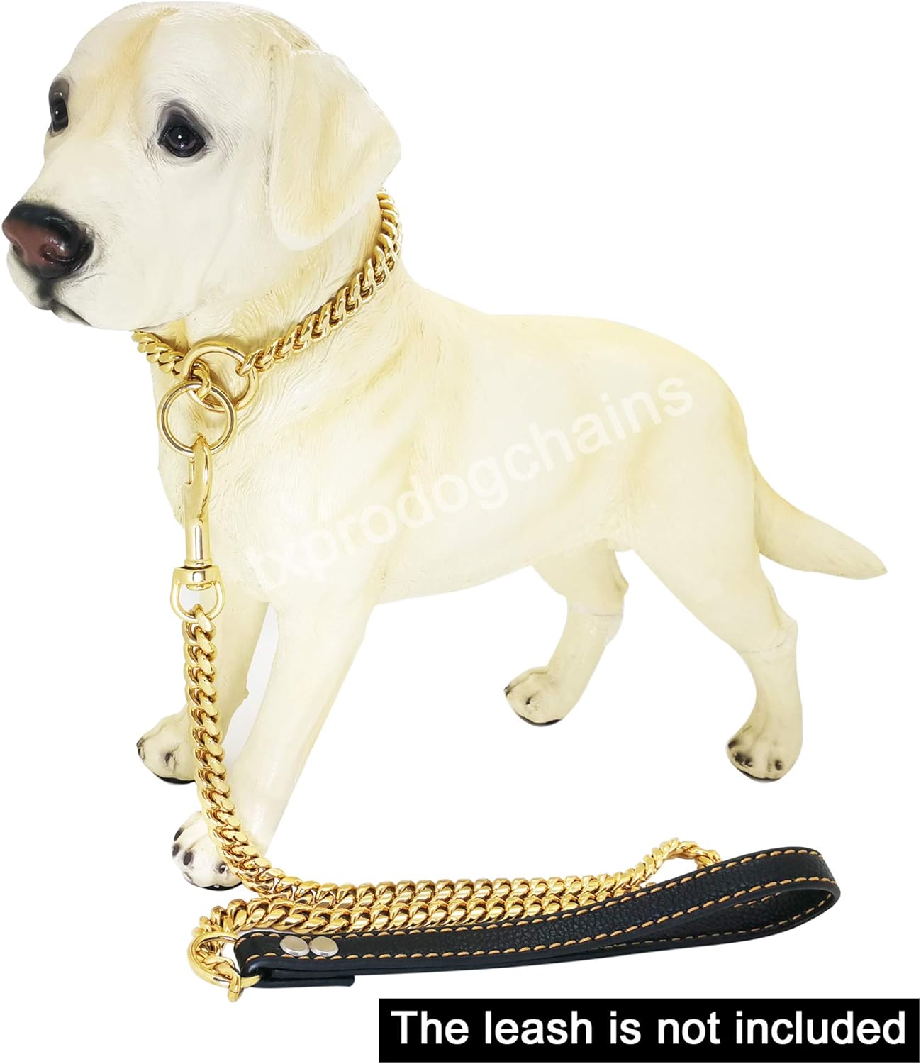 Cuban link chain dog collar Clearance