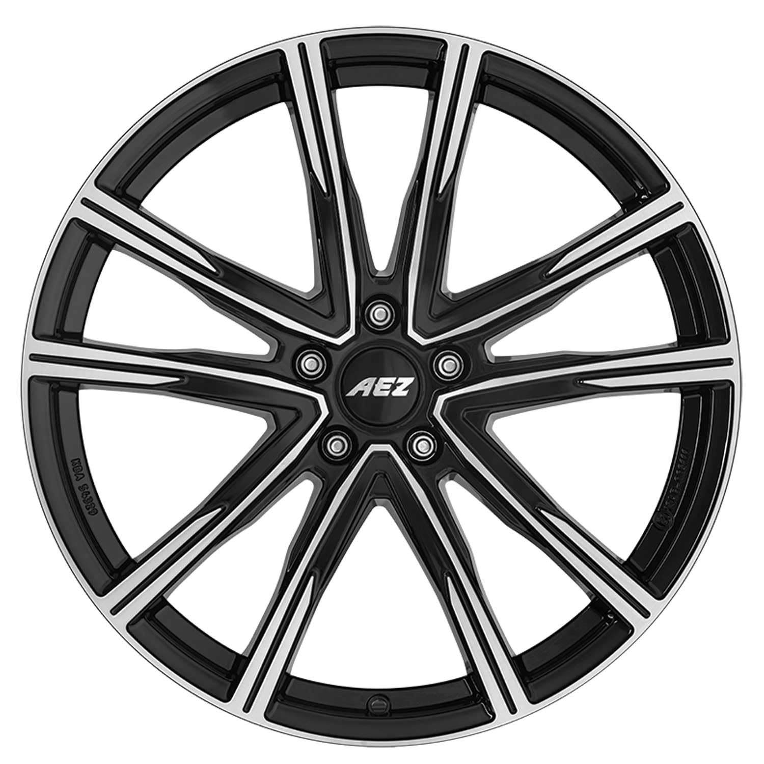 Alufelge AEZ Montreal dark 7x19 ET38 5x108 AMO9IHBP38E