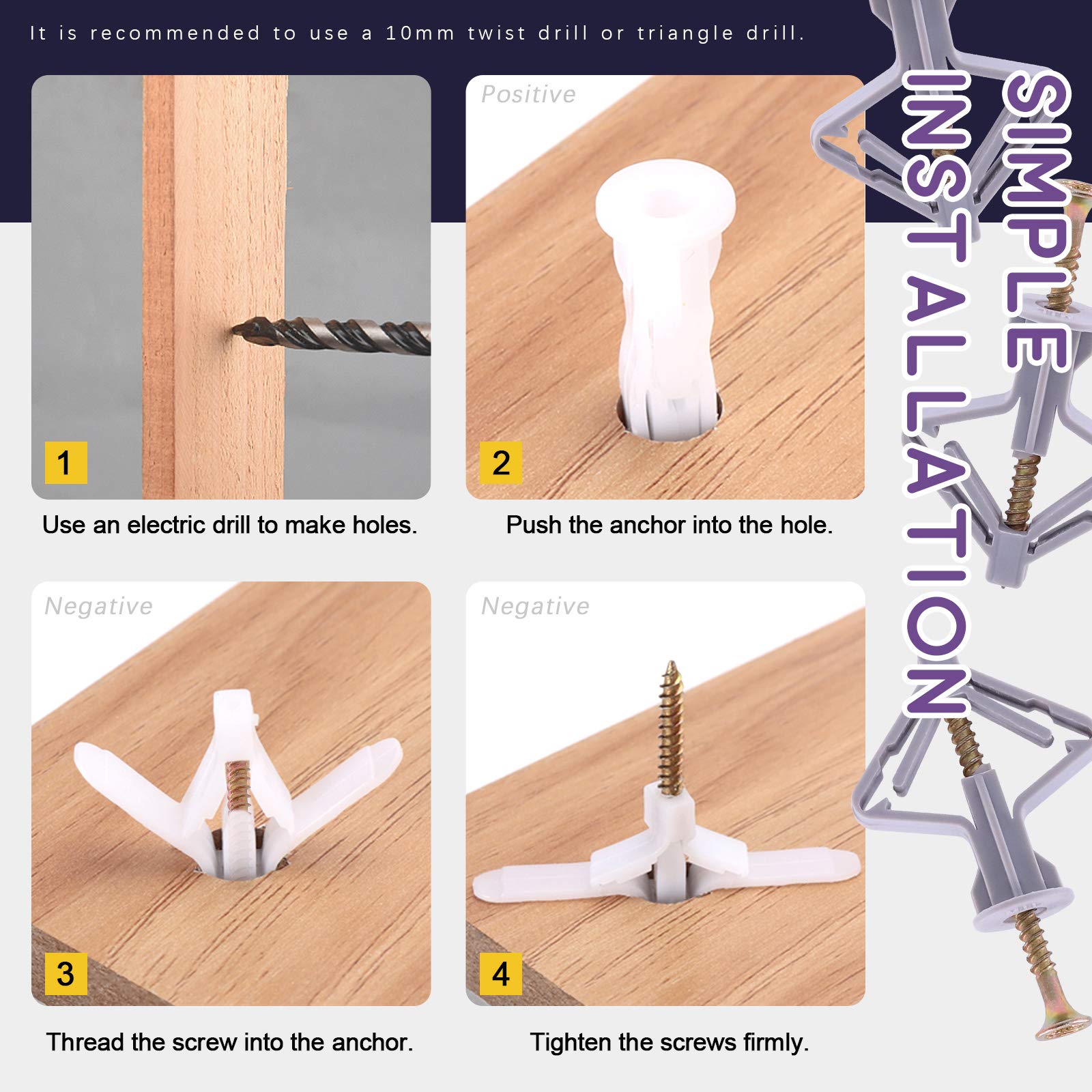 How Do You Use Hollow White Plastic Wall Anchors: Easy Guide