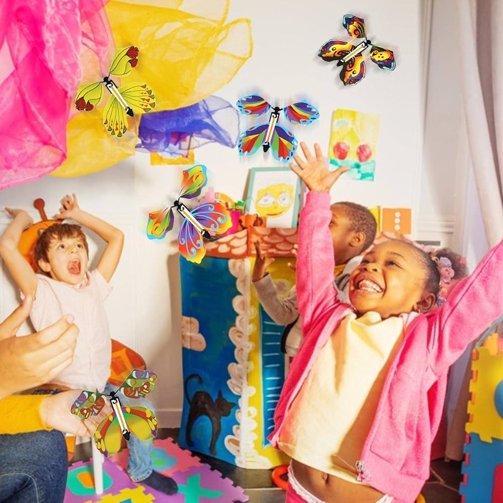 Amazon.co.jp: マジックバタフライ 飛び出す蝶々 小道具 飛ぶ蝶