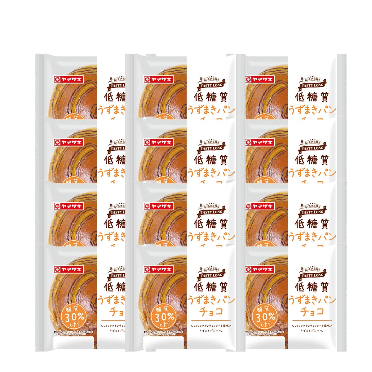 Amazon | テイスティロング 低糖質うずまきパン チョコ 12個セット