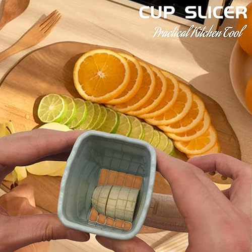 Miniatura 2 de Cortador de tazas  NUEVO Cortador de huevos de fruta, cortador de fresas de plátano de acero inoxidable, fabricación rápida de frutas suaves,