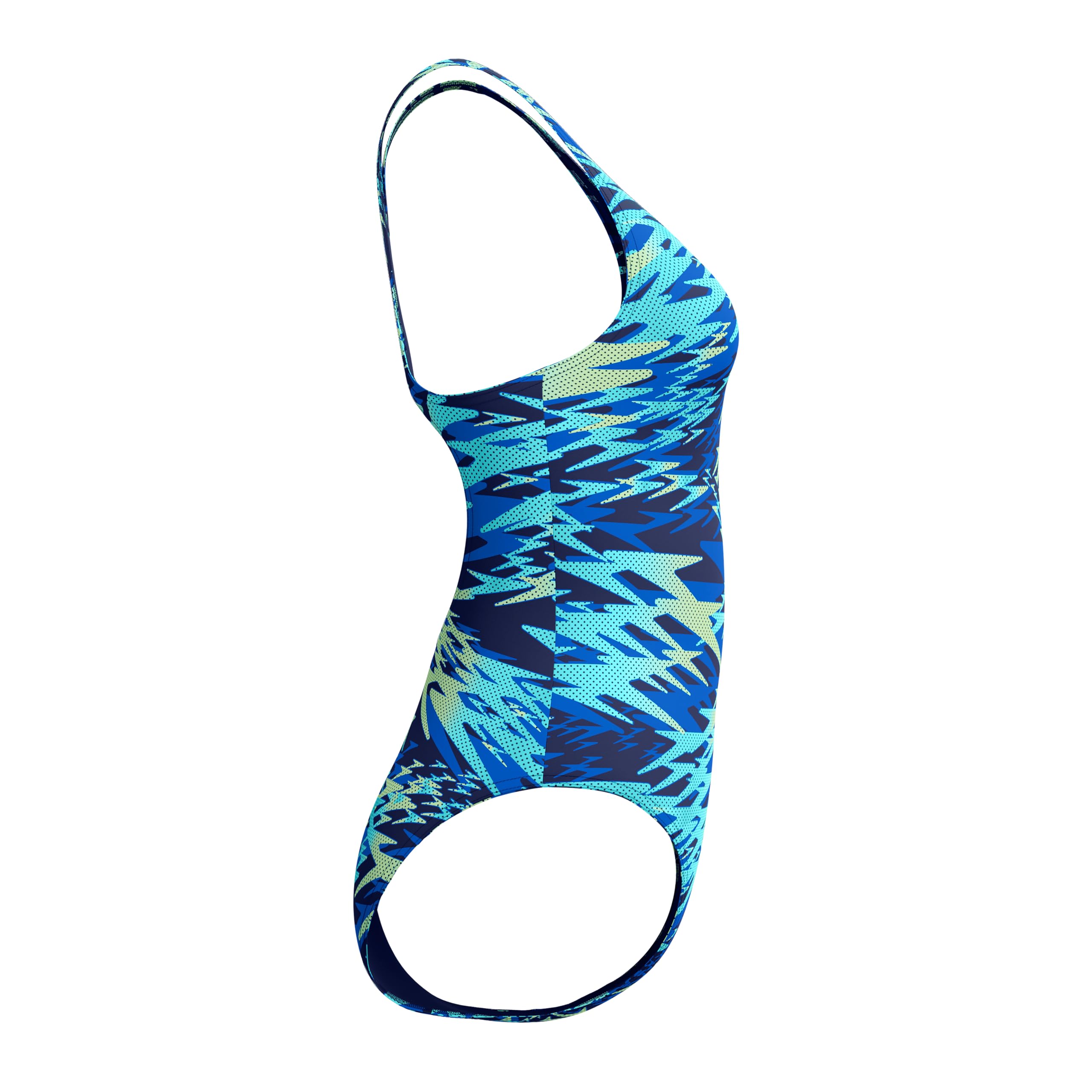 Speedo Hyperboom Print Medalist One Piece Costume da Bagno Donna