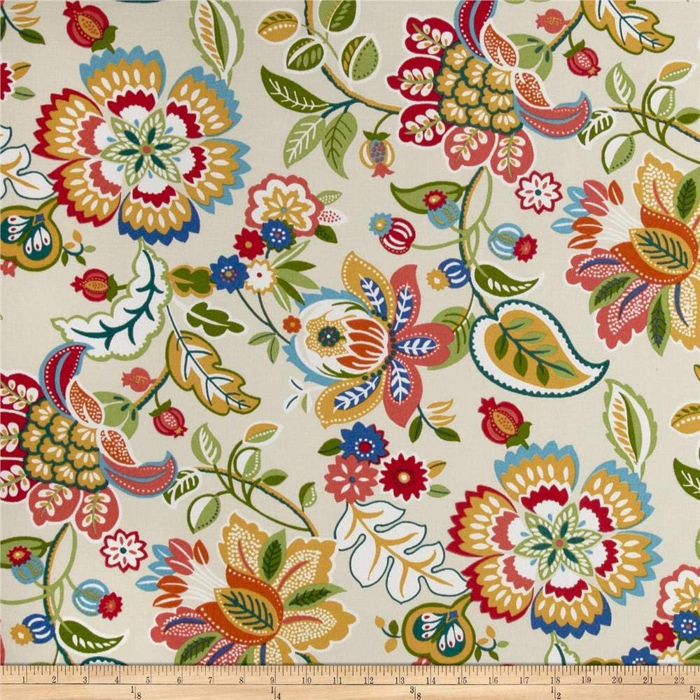Richloom Solarium Outdoor Telfair Garden, Fabric by the Yard
