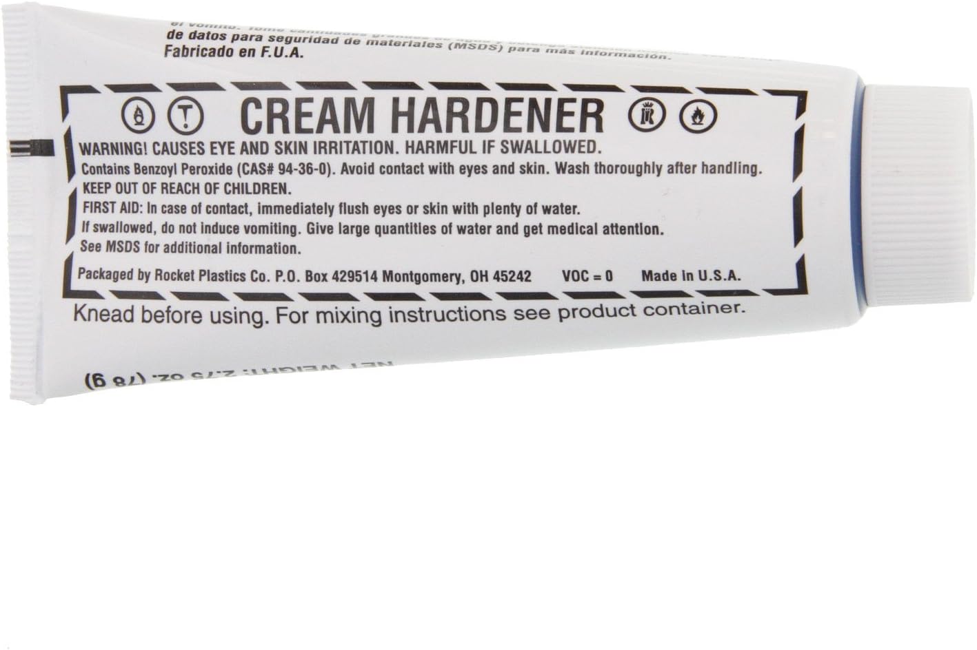 Fibreglass 360 Cream Hardener - Blue 4 oz.