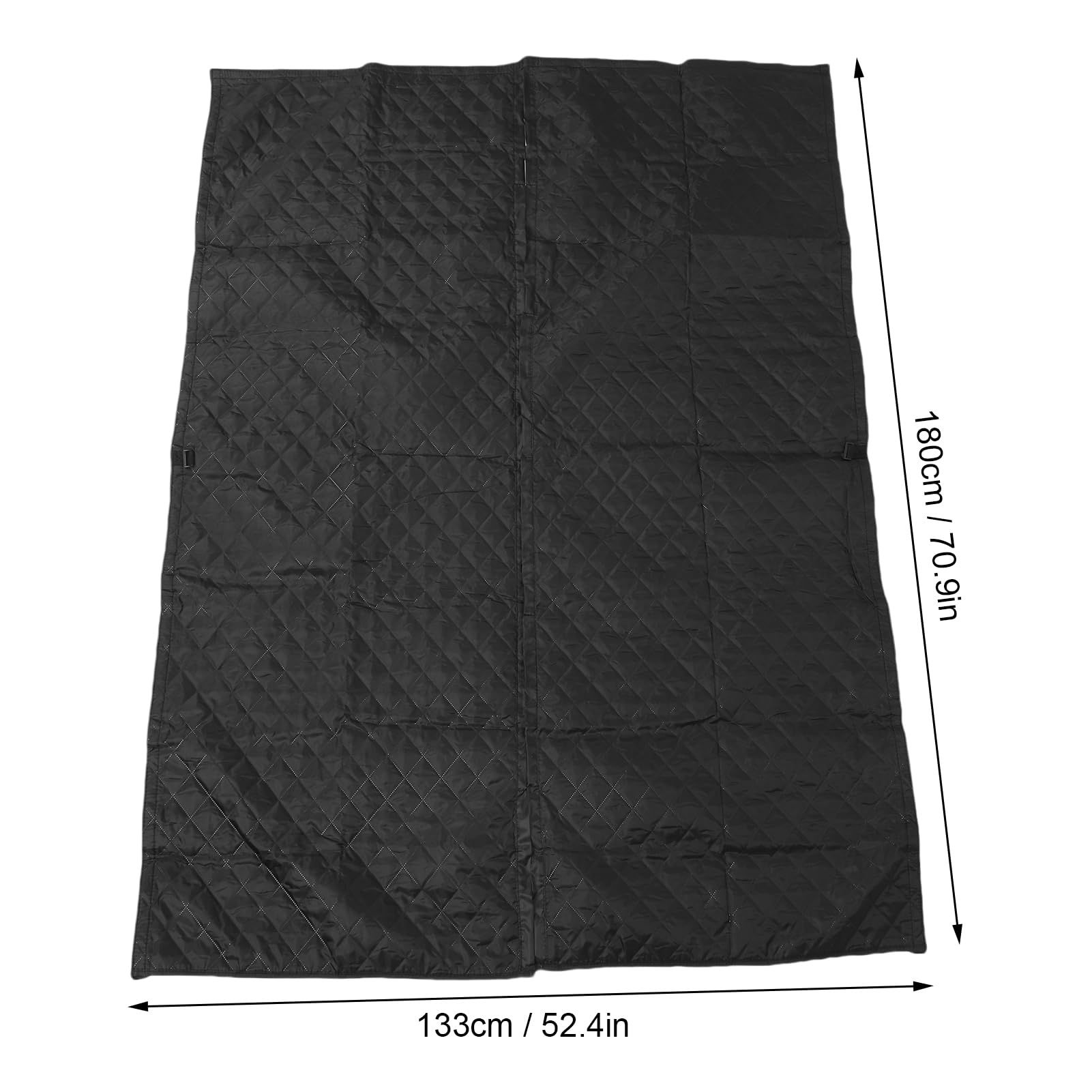 EMUKOEP Le Rideau Isolant de Porte de Camping-car pour L'hiver Scelle Efficacement L'air Froid pour une Expérience de Camping-car Confortable