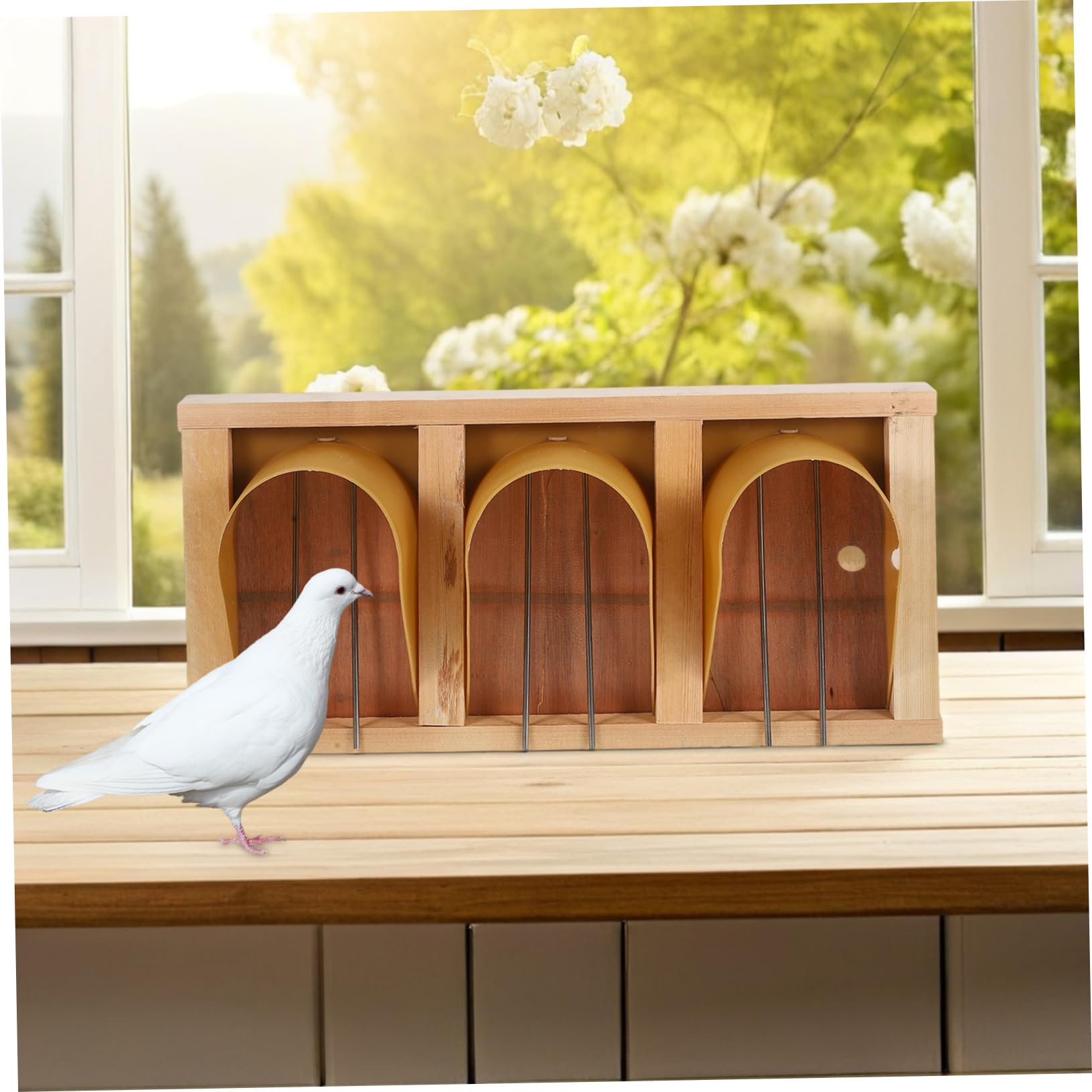 Abaodam Design für Taubentür Europäische Abs mit Elegantem und Installieren Langlebig Taubenschläge und Vogelkäfige