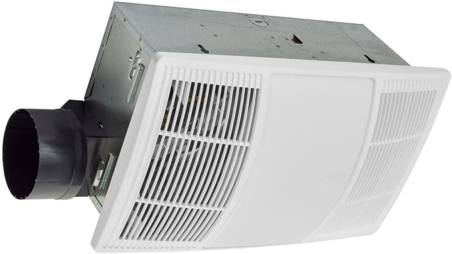 Broan-NuTone BHFLED80 PowerHeat Bathroom Exhaust Fan, Heater, and LED Light Combination, 80 CFM