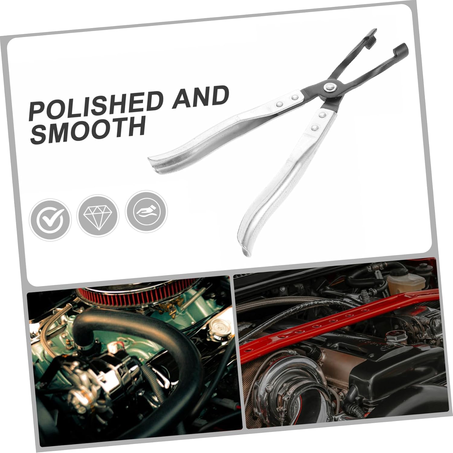 Luxshiny Valve Spring Pliers Small Engine Valve Spring Pliers Tools Efficient for DIY Enthusiasts