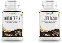 2x Lecitina de soja 120 acps 1400mg Melcoprol
