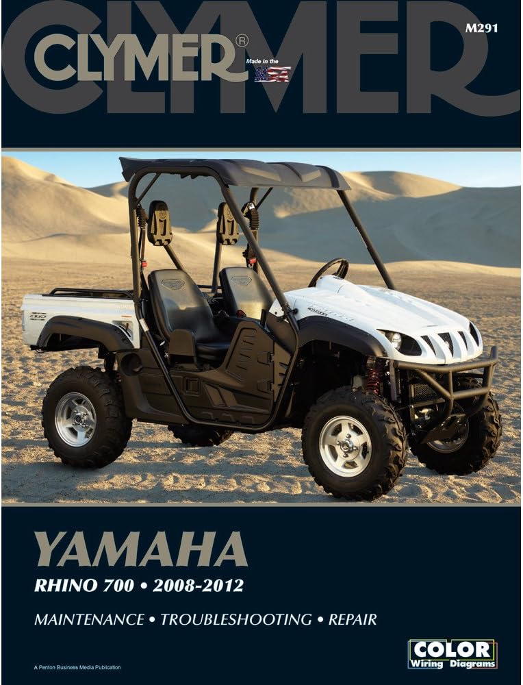 Clymer Repair Manual Yam Rhino 700 '08-12 | CM291