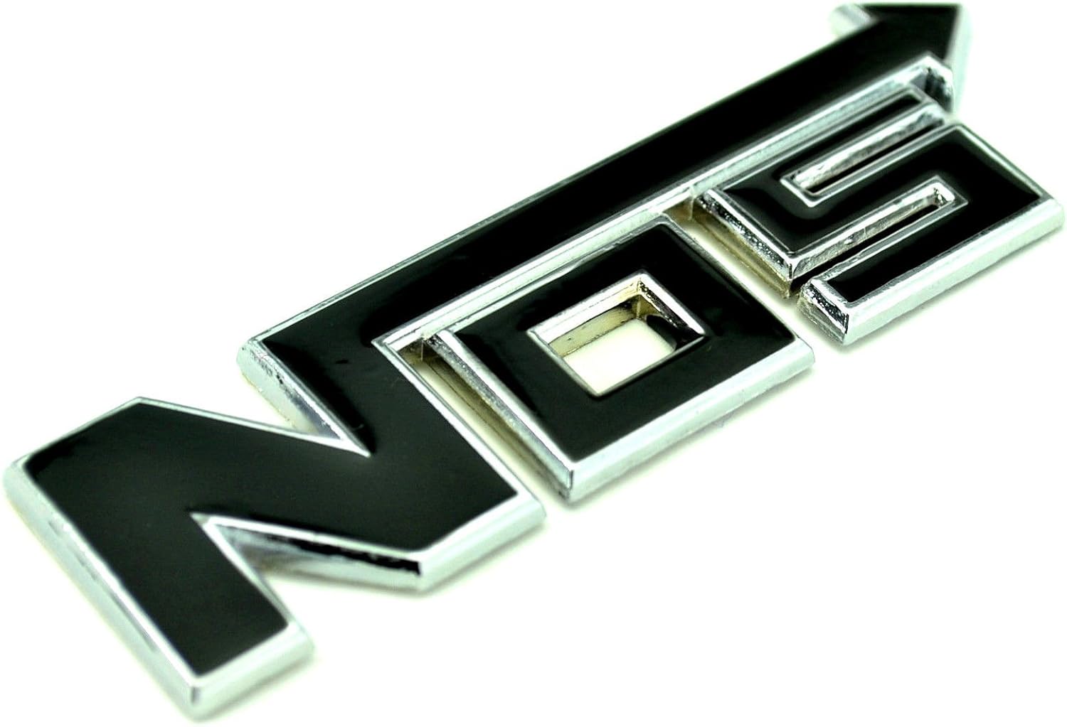 Black Metal NOS Badge Nitrous Oxide Car Rear Tail Emblem