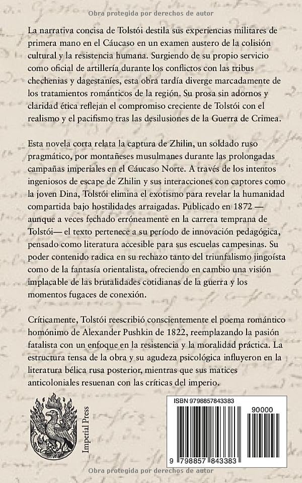 Miniatura 2 de El prisionero del Cáucaso (Spanish Edition)