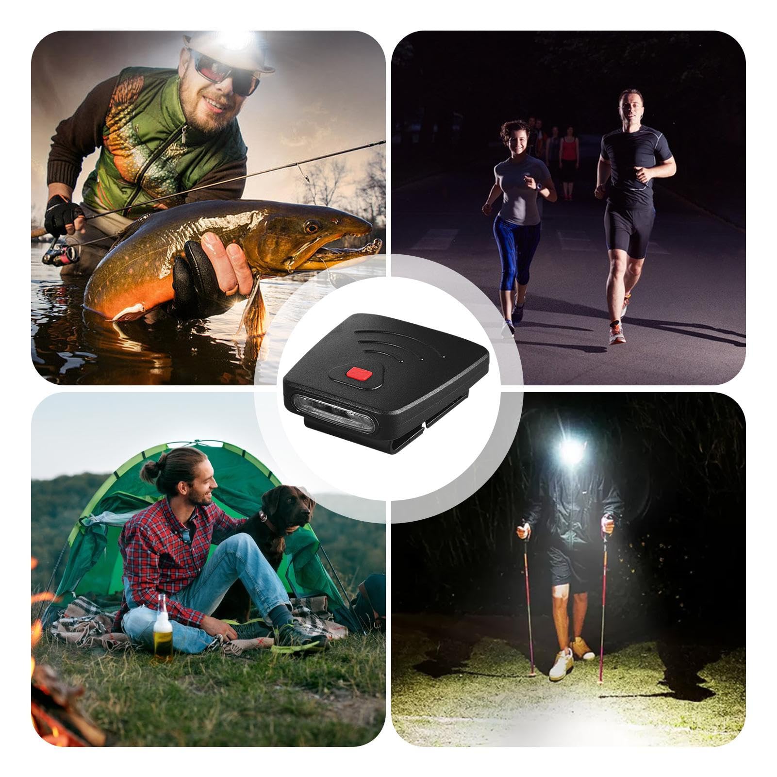 Streamlight Bandit 61706 Lampe frontale rechargeable 180 lumens avec LED blanches et rouges et cordon USB, clip pour chapeau et sangle élastique Coyote