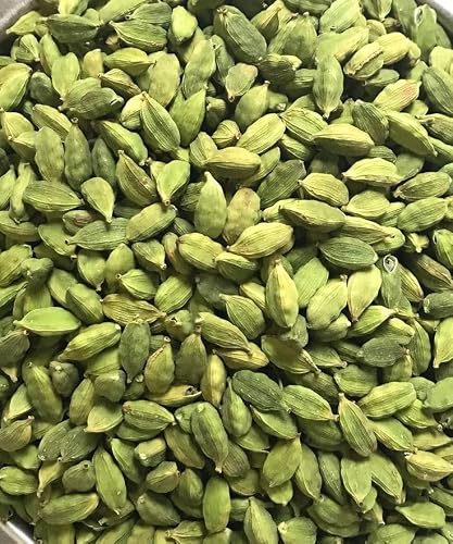 Cardamome Verte Entières 50g, Naturel 100%, Zanzibar Origine, Sans additifs,Sélectionnées à la Main