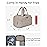 BAGSMART Travel Toiletry Bag, Crush Toiletry Bag for Women, Wide-open Puffy Toiletry Bags for Traveling, Large Travel Cosmetic Makeup Bag Organizer for Accessories,Toiletrie, Grayish Brown
