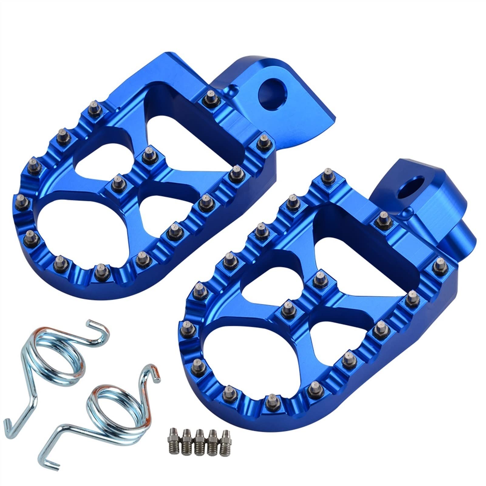 Pédales Repose-Pieds Pegs Repose-Pieds De Moto Pédales Repose-Pieds Pour YZ 65 85 125 250 125X 250X 250FX 450FX WR 250F 450F YZF WRF 250 450