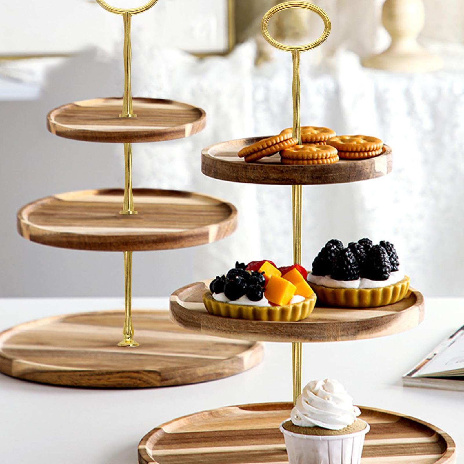 Amazon｜ケーキスタンド組み立てキット | ケーキスタンド