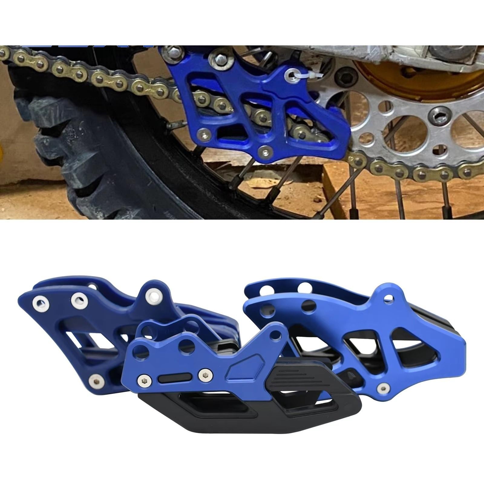 Catena Guida Guard Compatibile Con Yamaha Per YZ250X 2015 2016 2017 2018 2019 2020 Accessori Di Protezione Guida Catena Motociclo