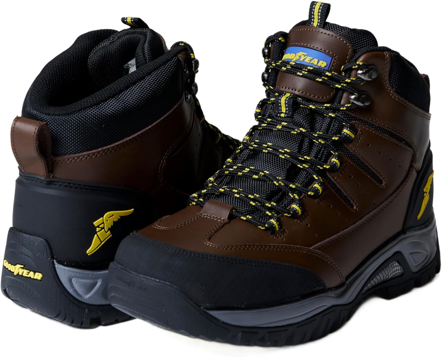 Bota Agua Hombre Botas De Trabajo De Cuero Con Punta De Acero De