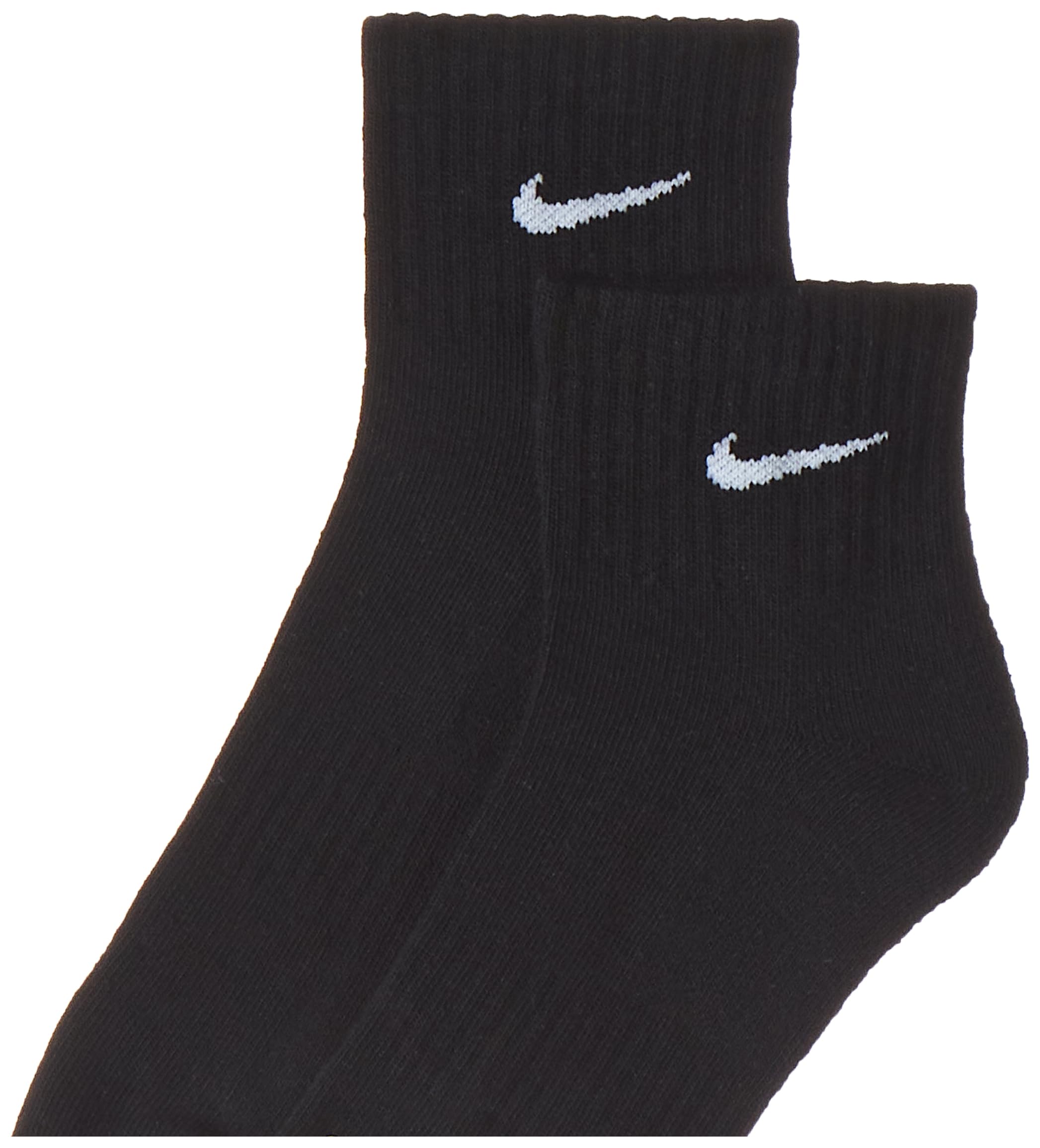 Nike Everyday Plus Cushion Ankle Socks 3-Pair Pack Black/White XL (US Men's Shoe 12-15)