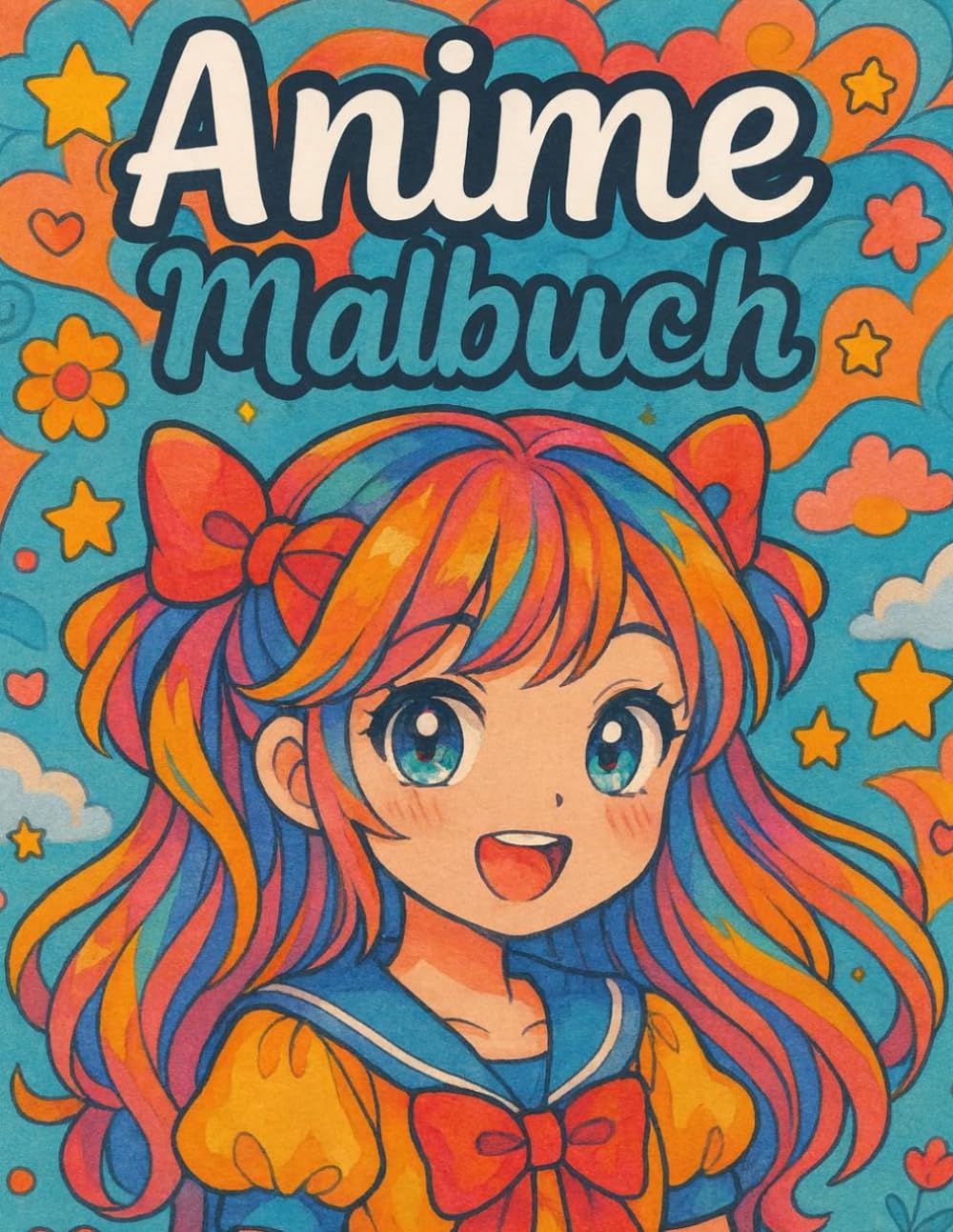 Anime-Malbuch: Anime-Motive zum Ausmalen und Entspannen I Kreativer Malspaß für alle Anime-Fans