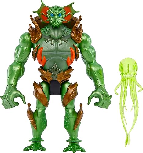 Miniatura 1 de Figura de acción de He-Man and Masters Of The Universe Savage Eternia Merman, juguete coleccionable de superhéroe MOTU, regalo con accesorio de