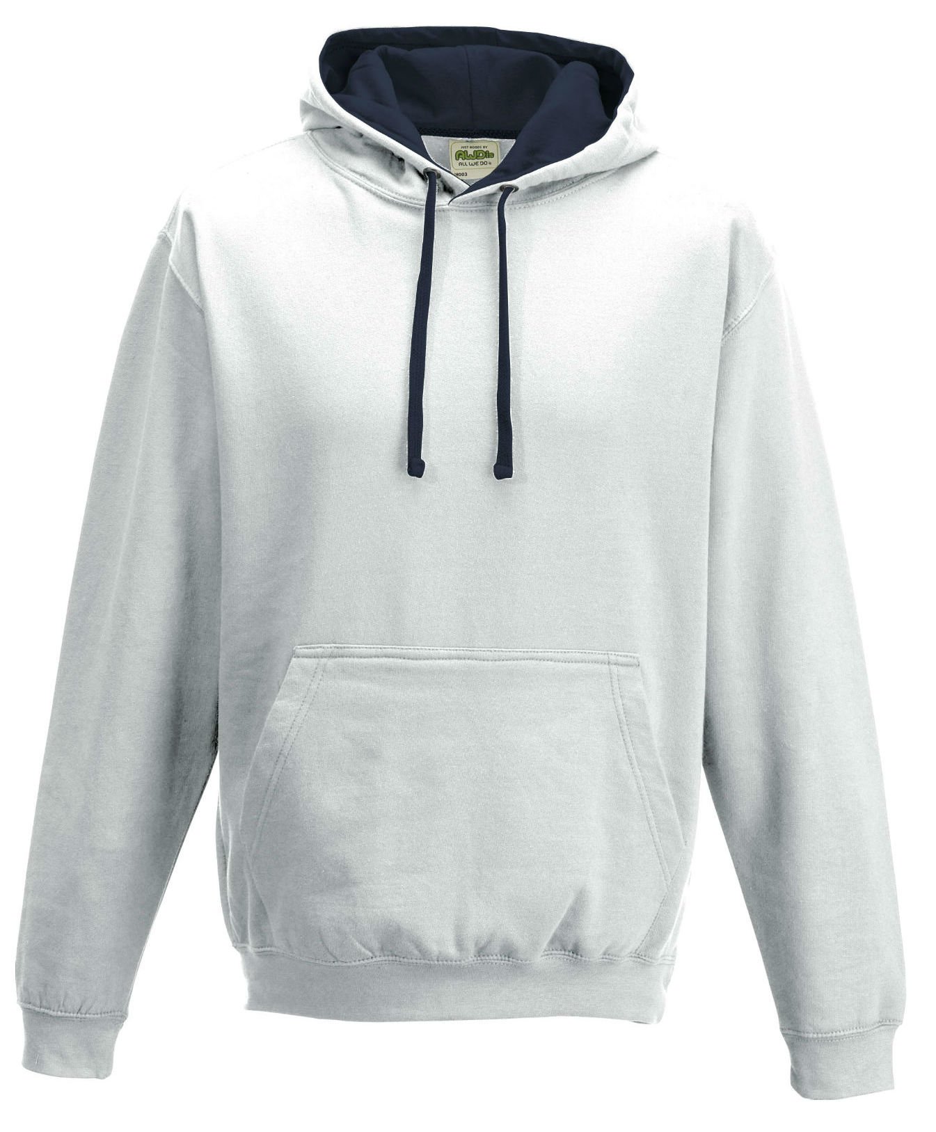Just Hoods Varsity Hooded Sweatshirt - Multicolour - XX-Large