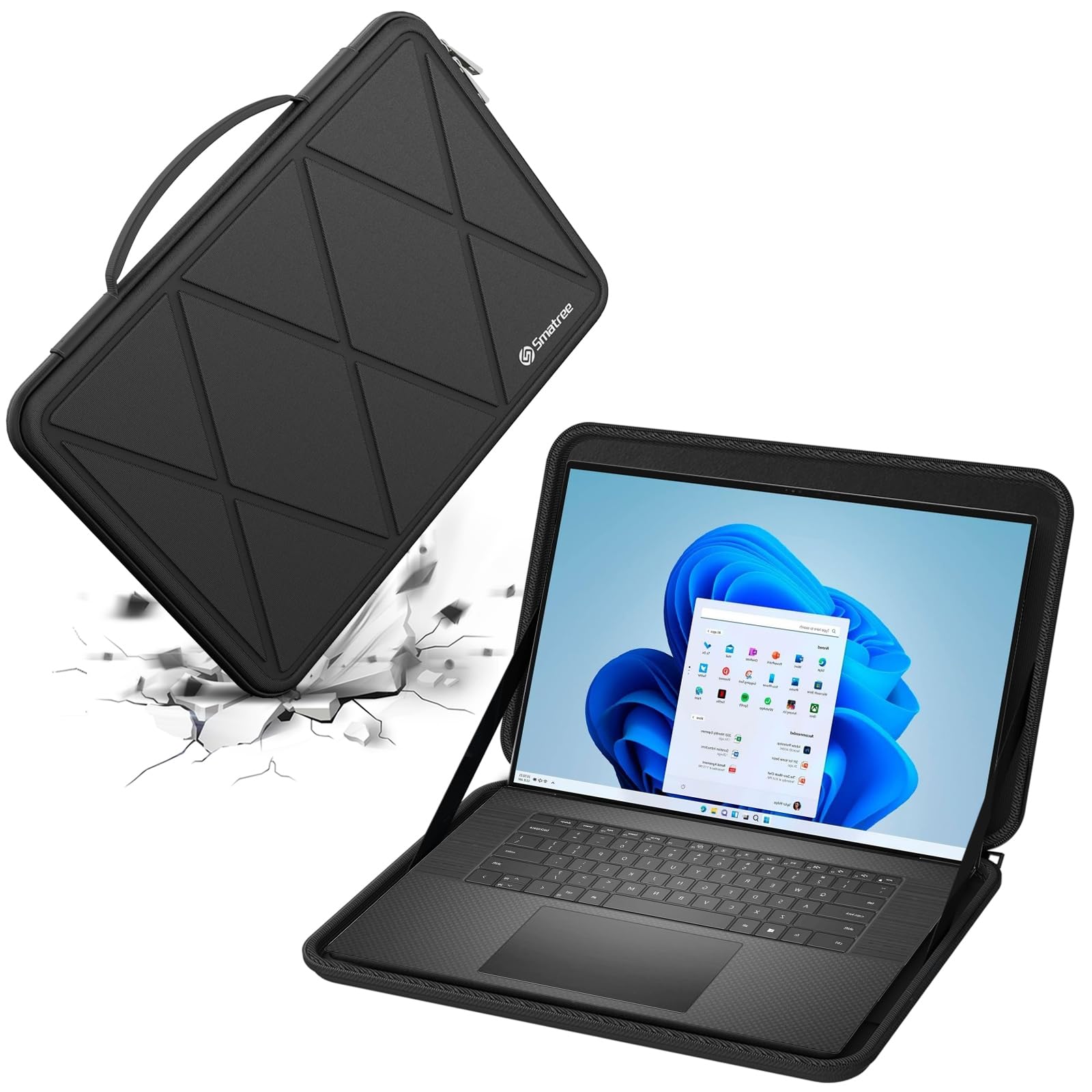 Smatree M99 Twardy pokrowiec ochronny na laptopa 15,6–17 cala, kompatybilny z Lenovo ThinkPad T15p/P15v Gen 3, do Dell XPS 17/Precision 5770 Workstation (X8293)