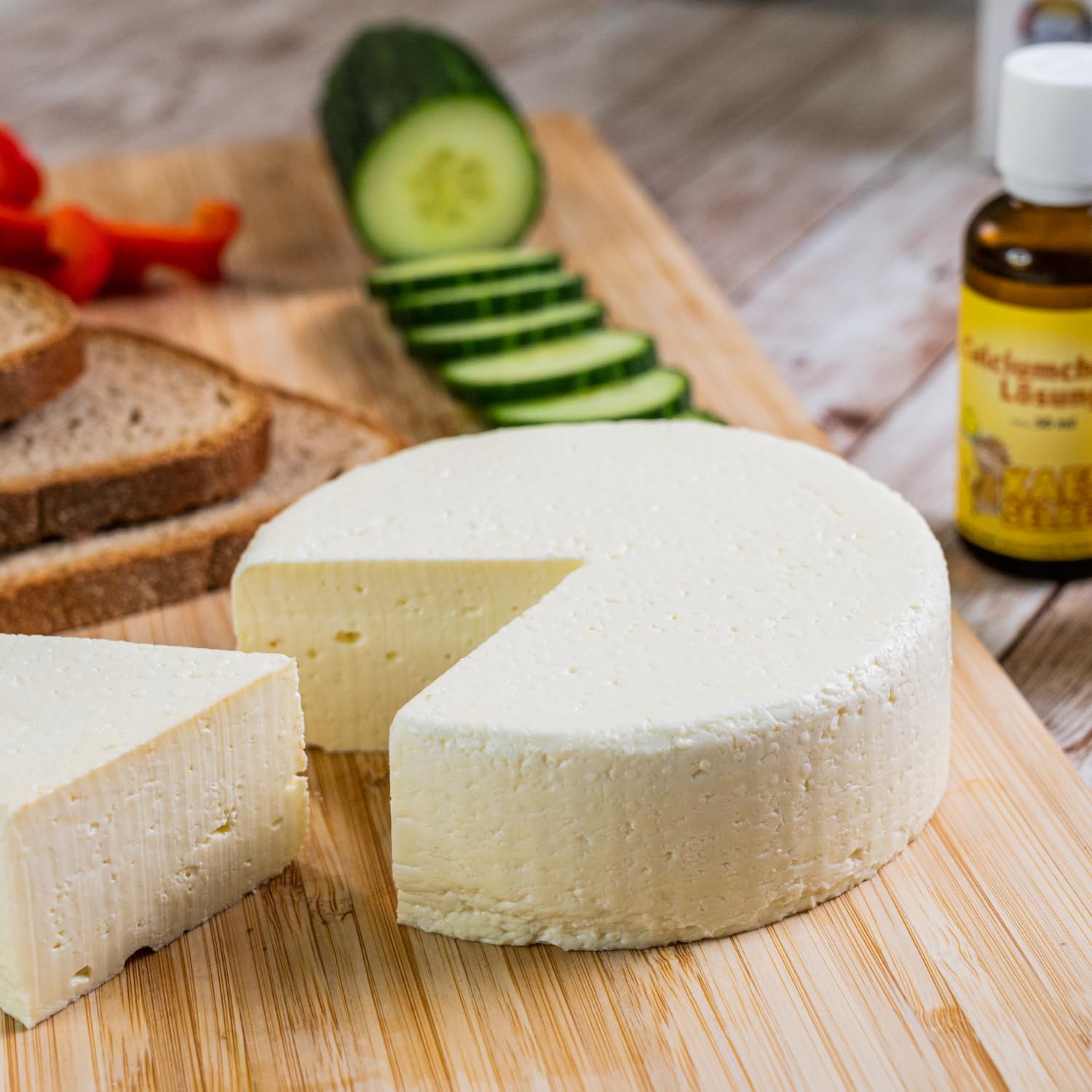 Labextrakt (Käselab) Flüssig 1000ml 1:15000 - Vegetarisches Lab für Käse Selber Machen