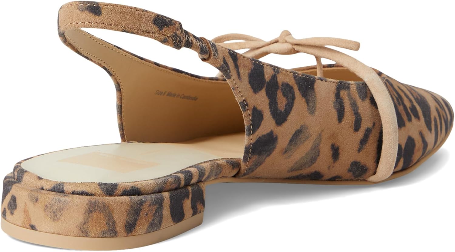 DOLCEVITA PETAL PINK SUEDE FLATS